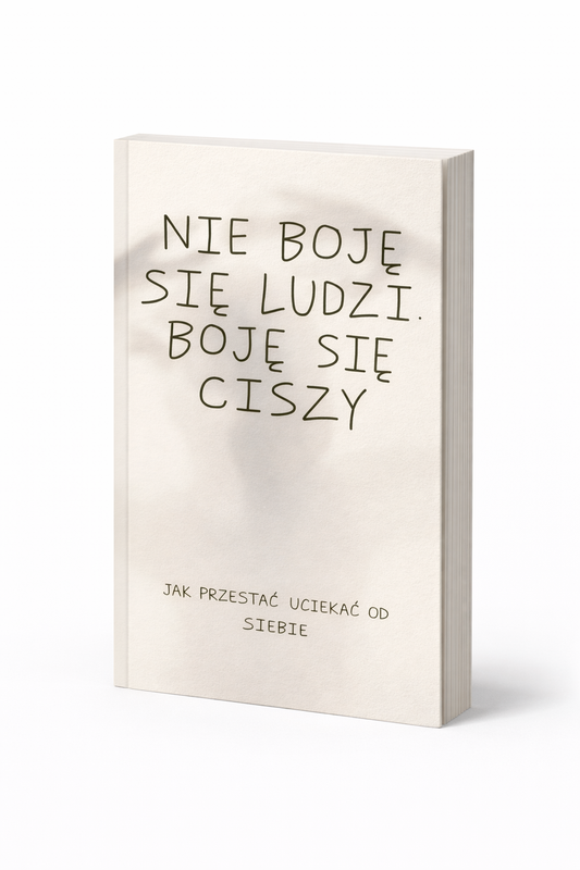 NIE BOJĘ SIĘ LUDZI. BOJĘ SIĘ CISZY